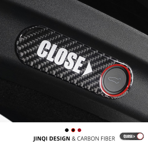 特斯拉model3/Y后备箱警示按键贴