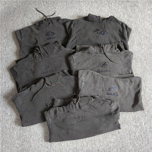 外贸 男 秋冬薄绒刺绣连帽卫衣NFL运动宽松水洗帽衫