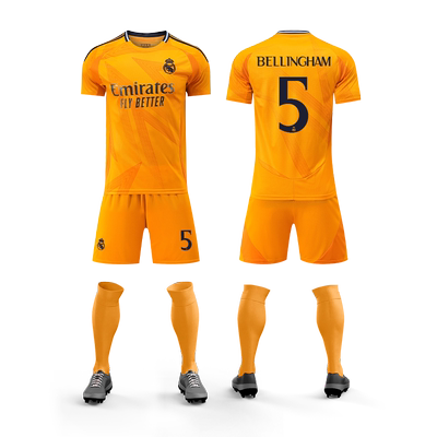 2526皇马客场球衣足球训练服