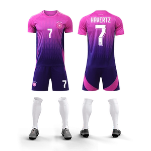 2024欧洲杯德国球衣客场足球服套装男定制儿童运动训练比赛队服装