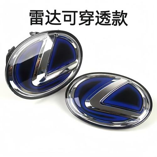 雷克萨斯水晶车标前后标志CT LX GS ISLS中网标NX RXES200250尾标
