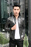 2025夏季新款高端潮男个性防晒衣夜店发型师夹克社会外套A95-P60，男装防晒衣，星座419（原A233）