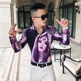 印度美人紫棠色