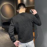 秋冬款圆领社会小伙套头卫衣韩版宽松网红印花男外套Y11，男装卫衣，星座419（原A233）