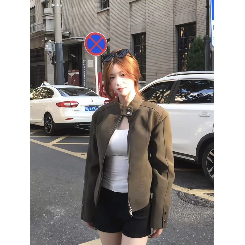 休闲风短外套时尚2025年冬季新款