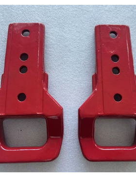 适用15-25年福特猛禽F150改装红色前拖车钩猛禽R款前拖车钩流氓钩