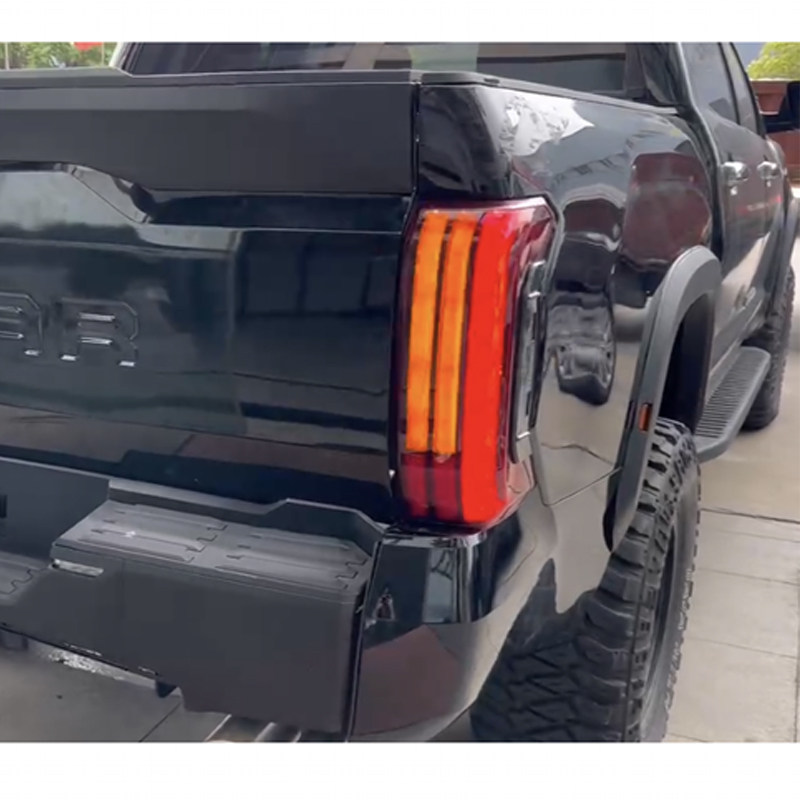 适用2022-2026年丰田坦途tundra后尾灯改装LED刹车警示灯黄光转向