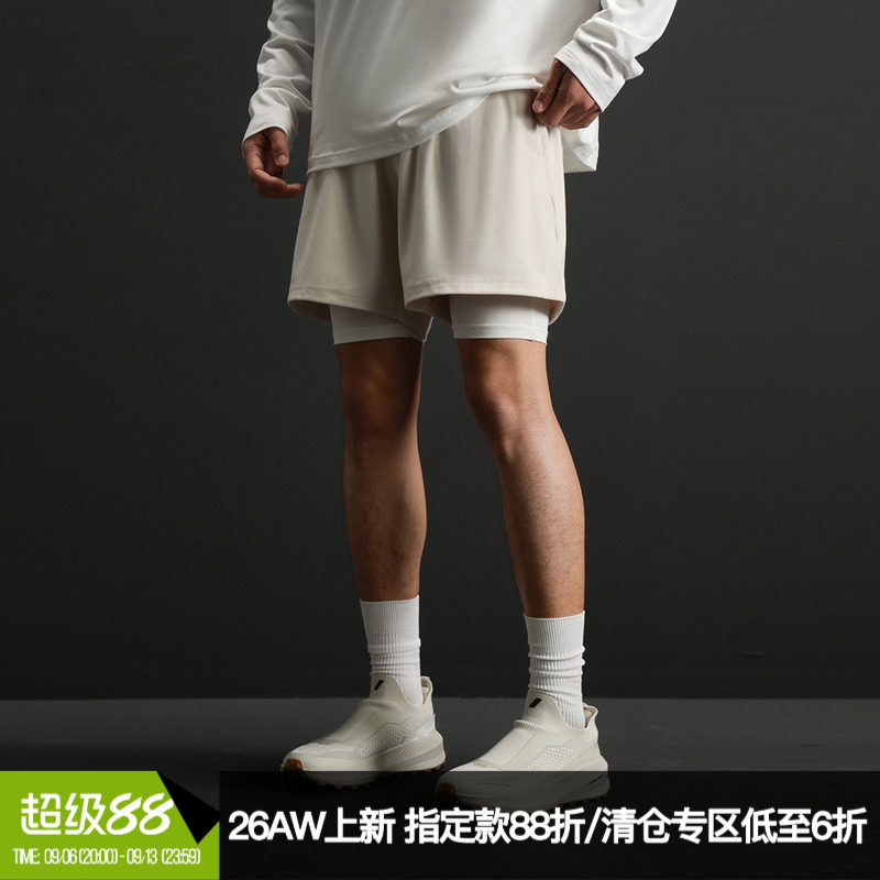 ZONEiD男子针织运动短裤图片
