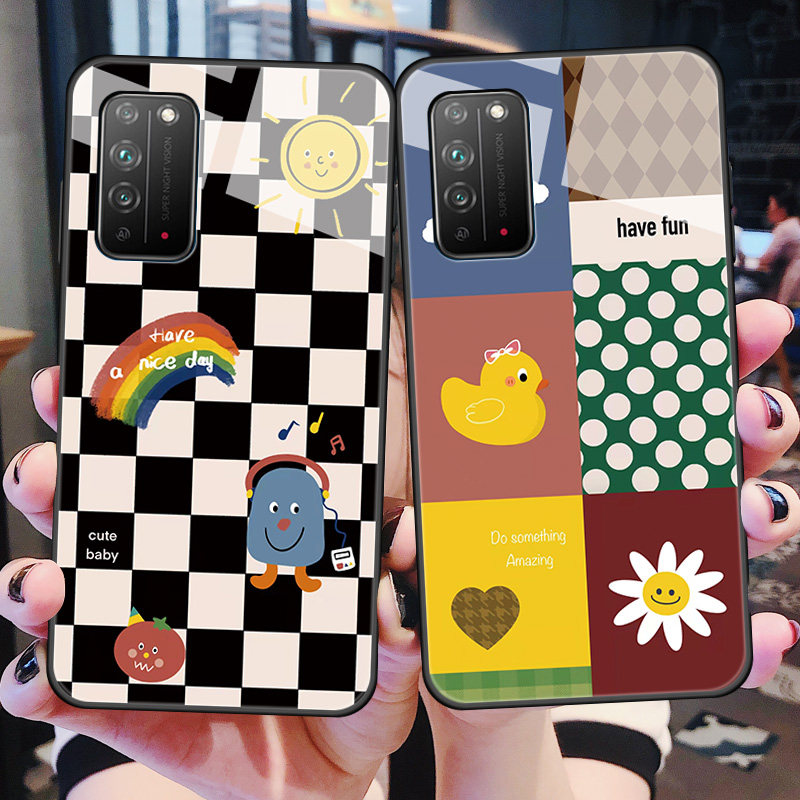 华为荣耀x10手机壳x10max玻璃保护5g硅胶套全包tel一an00a防摔软边