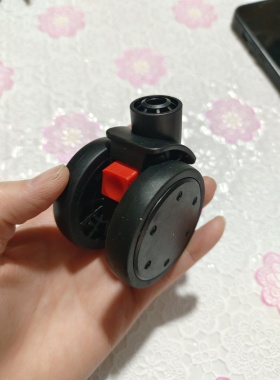 行李箱万向轮黑色拉杆箱旅行箱皮箱配件耐磨静音顺滑通用轮子