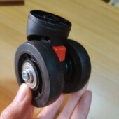 行李箱轮子配件拉杆箱万向轮旅行箱替换轮子耐磨可拆卸