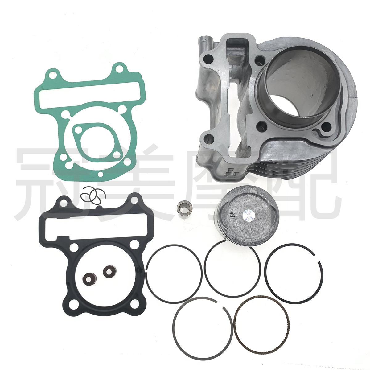 适用新大洲本田NS110I/R SDH110T-3-5-7 K44套缸 汽缸体 活塞环