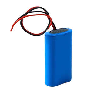 18650-2600mAh/3C两串7.4V双八脚保护板24号线L：150mm热缩膜绝缘