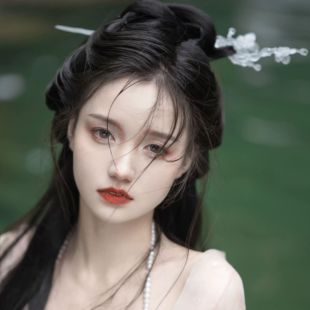 【汉锦记】出租后雨山汉服古风仿水晶桃之夭夭杏花春竹影唯美仙侠