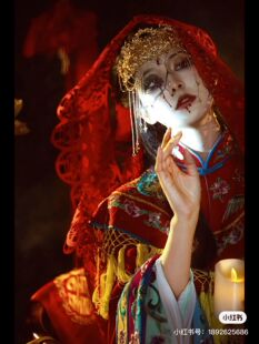 醉打金枝皇后贵妃醉酒水袖 京剧戏曲演出服装 正版 戏服 汉锦记