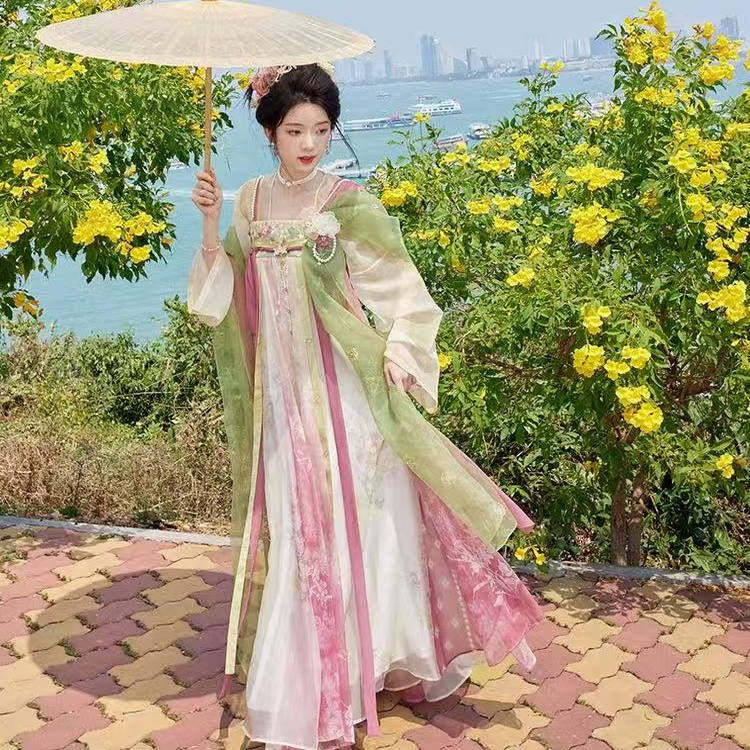 【汉锦记出租】正版刺绣汉服套装