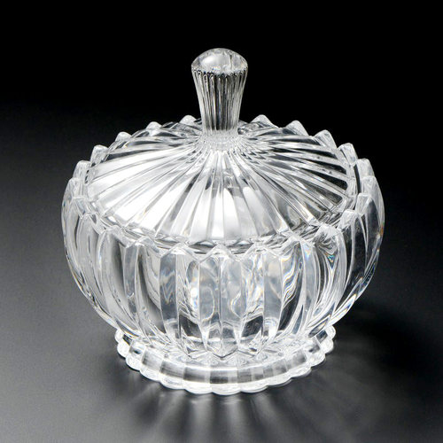 干果盘糖果罐糖缸玻璃点心盘