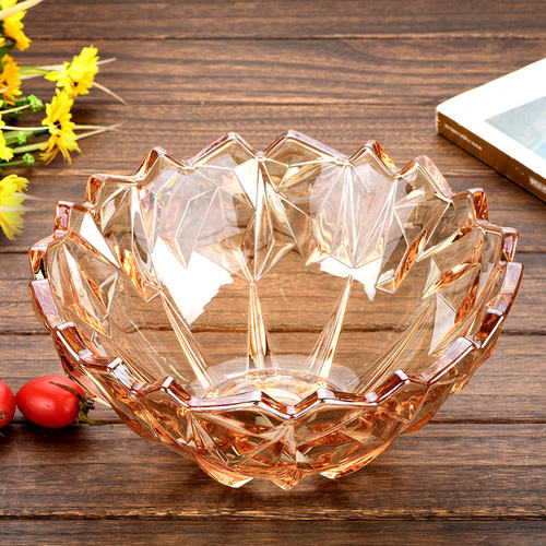 玻璃果盘零食盘点心盘沙拉盘