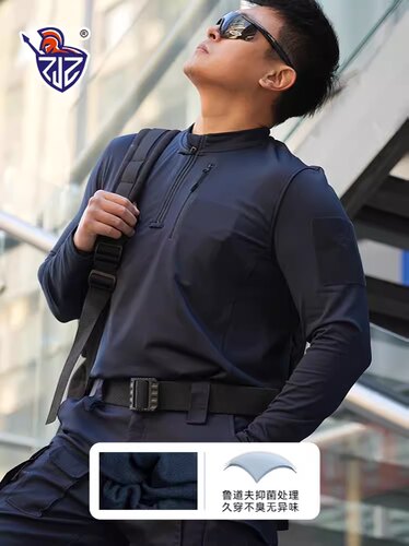 阻击者抓绒卫衣户外训练服吸湿