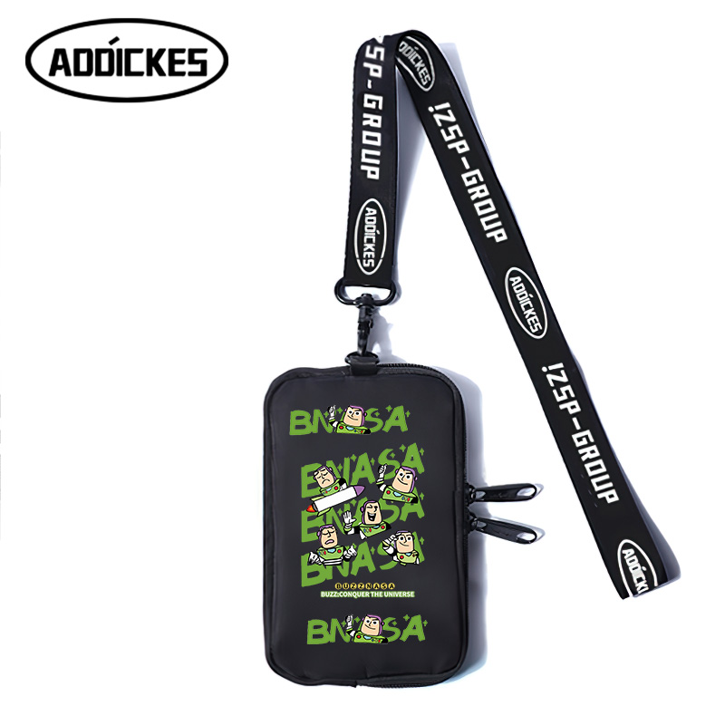 巴斯光年联名周边挂脖手机包男女学生可爱ins潮牌零钱包随身小包