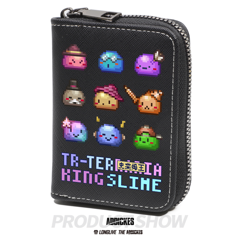 泰拉瑞亚史莱姆王周边二次元卡包