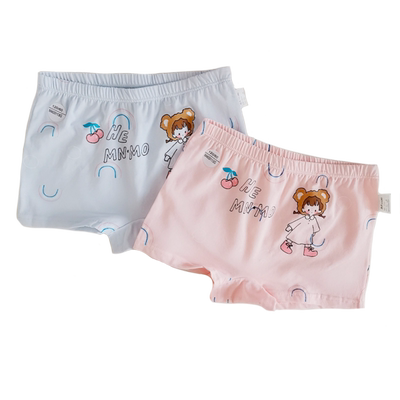 瑁恩瑁爱纯棉女童平角内裤
