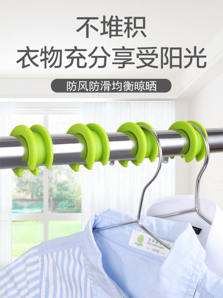 晾衣架固定扣挂钩晒衣服固定神器防滑卡扣室外防风钩晒衣绳防风钩图片