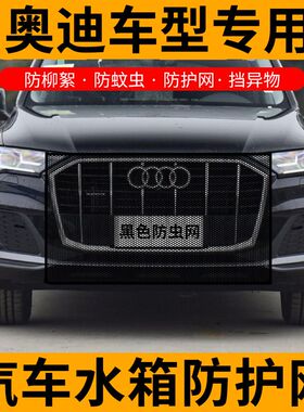 适用于A6L奥迪A6LA4LQ5LQ3Q2L防虫网水箱防蚊中网车用防虫网