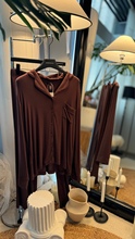 skims 卡戴珊睡衣女莫代尔棉长袖空调服春开衫大码家居服套装夏天
