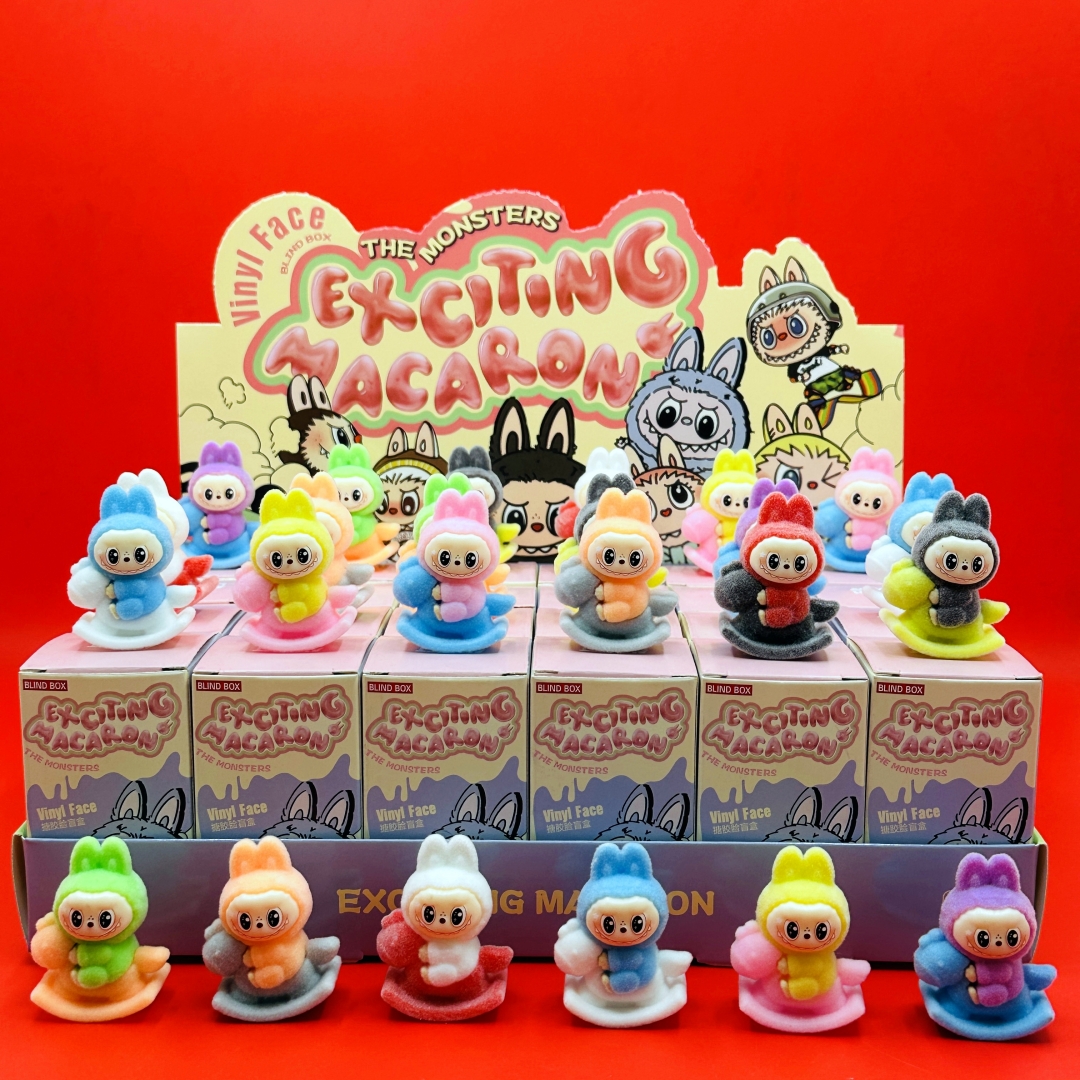 24盒木马拉布布盲盒洞洞乐手办摆件labubu玩具奖品儿童礼物小礼品