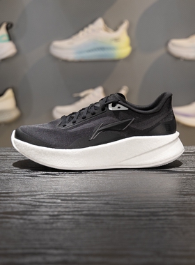 李宁超影男子轻质缓震跑鞋2026春季新款轻量高回弹运动鞋ARBW007