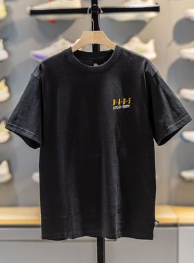 李宁篮球短袖T恤男2026夏反伍亲肤透气休闲宽松运动文化衫AHSW003