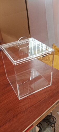亚克力有机玻璃透明盒 超市货架糖果箱 零食收纳箱，食品展览盒