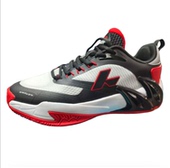 低帮男子篮球鞋 外贸多功能训练鞋 黑白支撑透气缓震专业实战篮球鞋