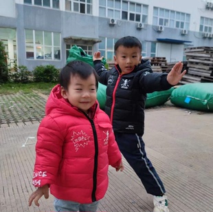 冬裝 外套中小童兒童時尚 外貿高貨Y男童女童羽絨輕薄服免洗冬季
