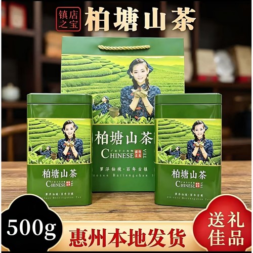 2026浓香惠州山茶绿茶新茶博罗柏塘山茶客家高山云雾绿茶手工春茶 - 封面