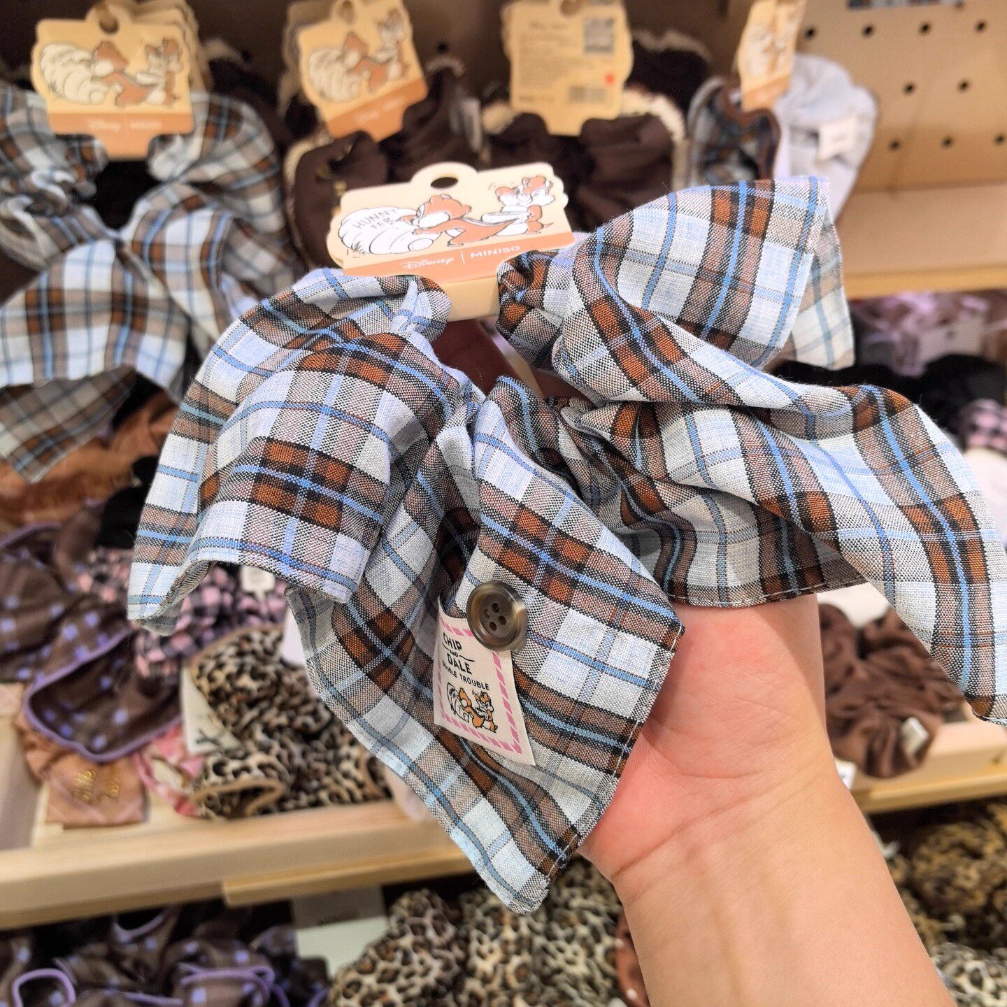 名创优品奇奇蒂蒂维尼熊对装发夹