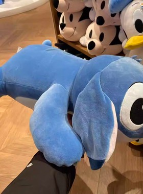 MINISO名创优品迪士尼米奇系列趴姿公仔-史迪奇唐老鸭米奇