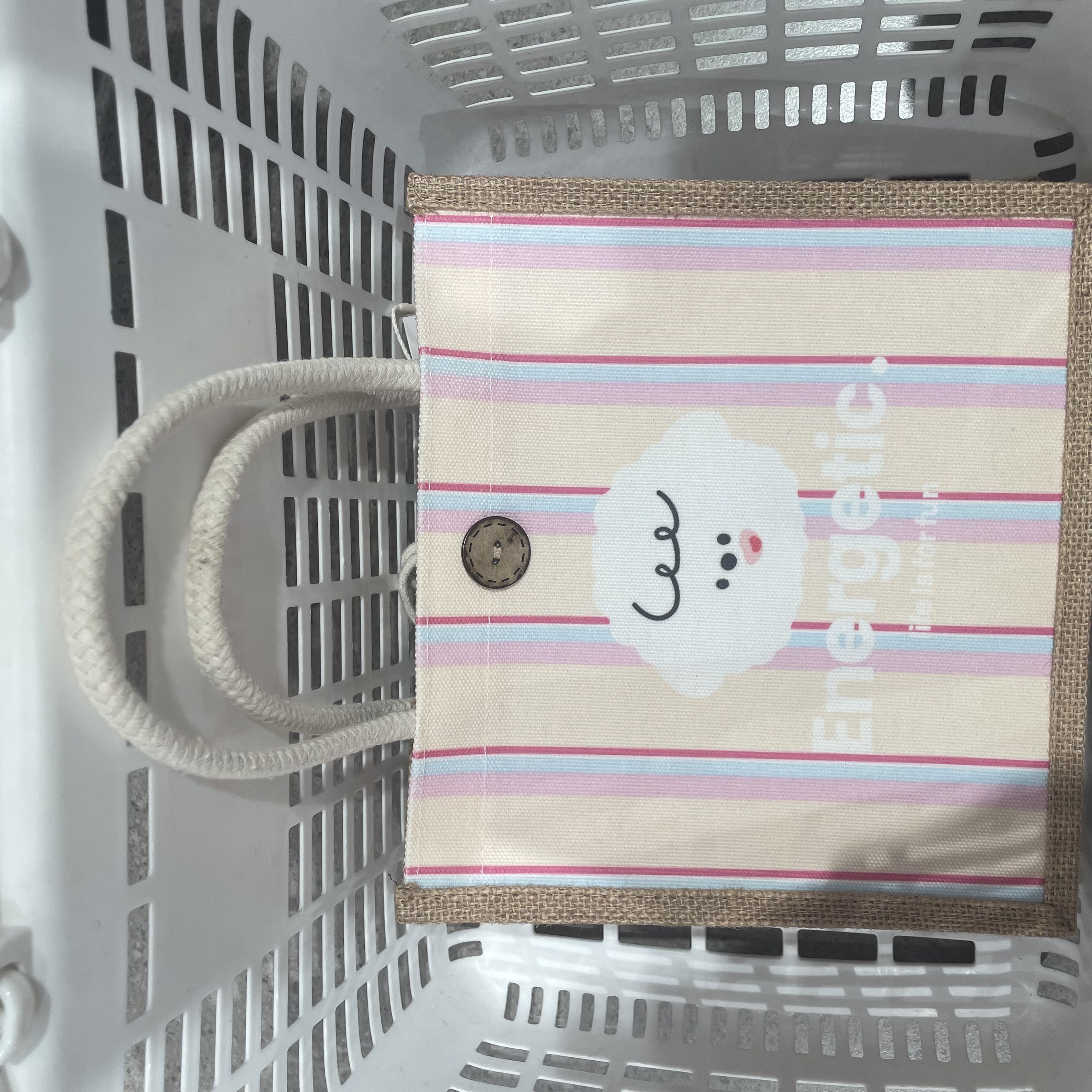 名创优品miniso猫猫狗狗系列纯色印花手提袋环保购物袋通勤卡通,收纳整理,购物袋/环保袋/帆布袋,淘宝优惠券,粉丝福利购,淘宝优惠卷