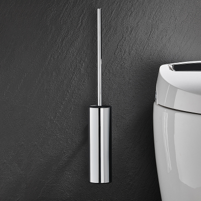 卫生间马桶壁挂式304不锈钢防臭洁厕刷高端酒店厕所刷落地无死角