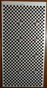 高精标定棋盘格光学大标定机器视觉菲林方格二维码校正相机黑白格
