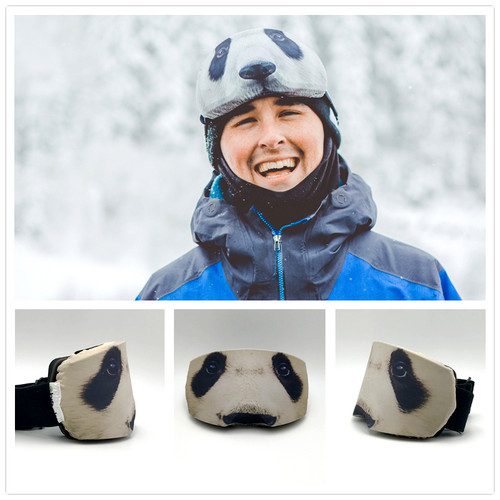 滑雪镜保护动物diy定制通用