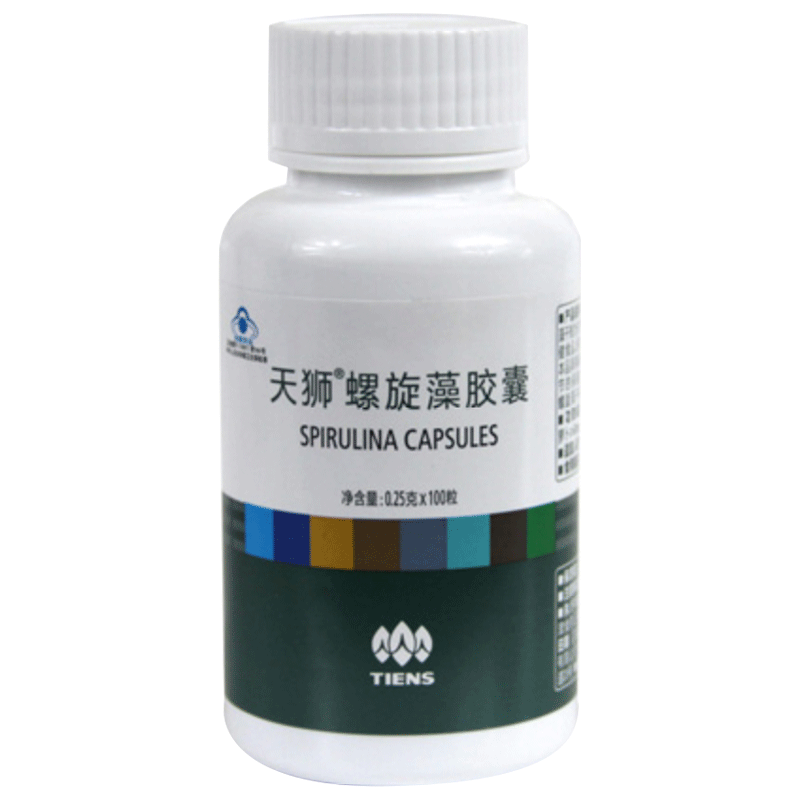 天狮牌螺旋藻胶囊专柜正品