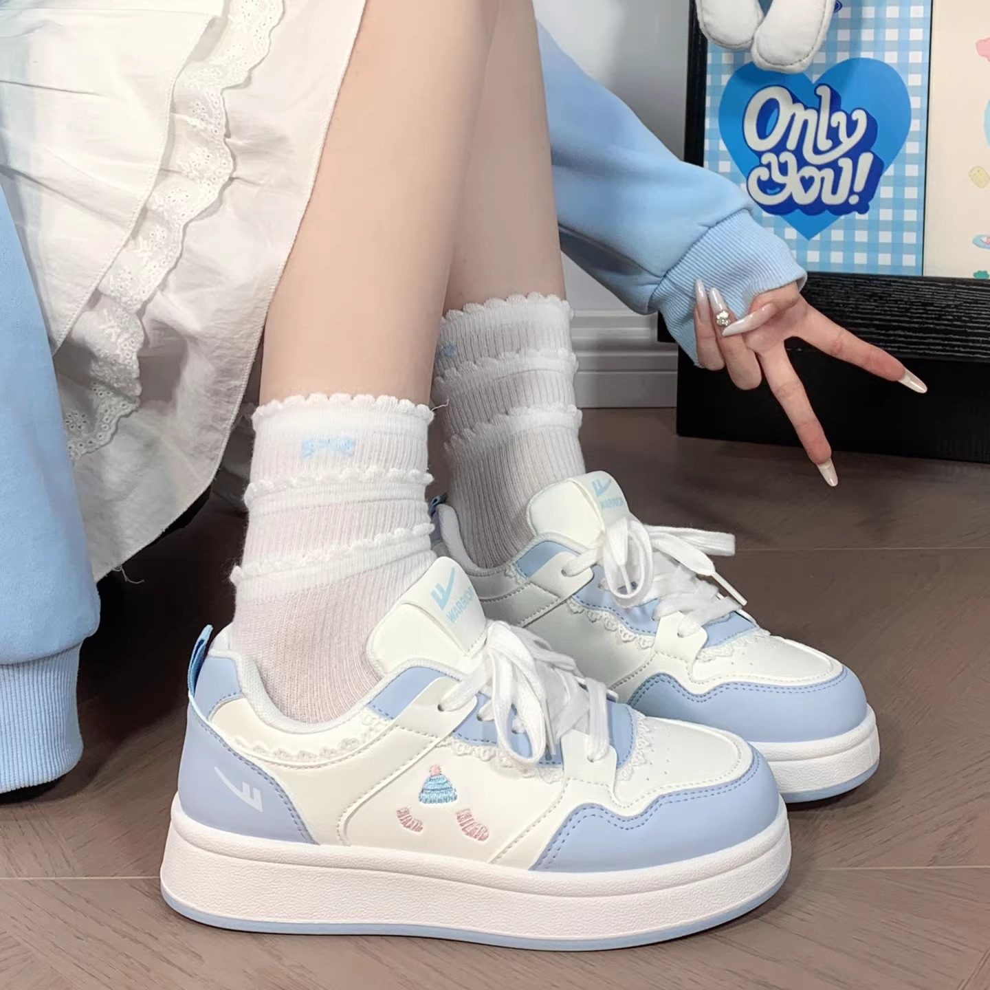 回力女鞋厚底小白鞋春款学生百搭时尚潮流休闲板鞋显高圣诞休闲鞋,女鞋,休闲板鞋,淘宝优惠券,粉丝福利购,淘宝优惠卷