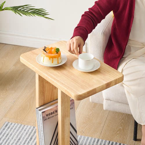 实木边几全实木沙发边