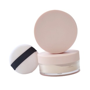 代加工17色粉色包装散粉带粉扑吸油提亮定妆蜜粉持久定妆批发定制