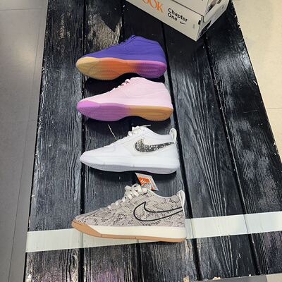 耐克男子气垫缓震低帮实战篮球鞋