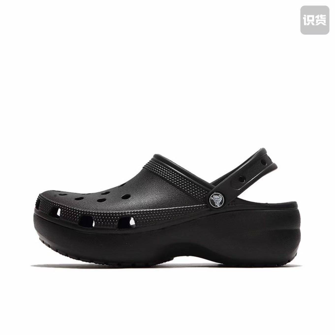 Crocs/卡骆驰凉鞋经典云朵防滑轻便包头厚底增高缓震坡跟外穿女款