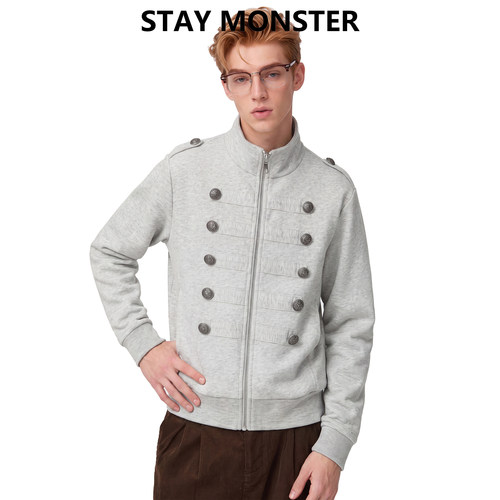 STAYMONSTER“拿破仑扣”卫衣