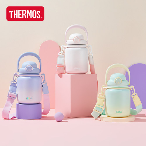 膳魔师泡泡大肚杯大容量保温杯316L不锈钢水杯TEMA-950